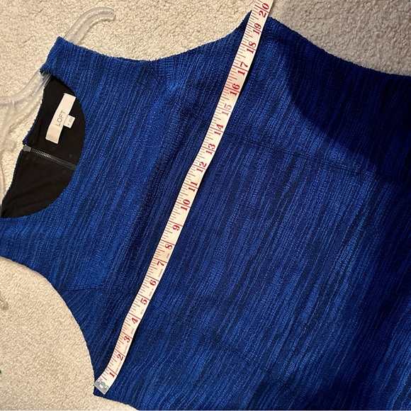 LOFT Blue Dress | Stretch Fabric | NWOT - Picture 5 of 7